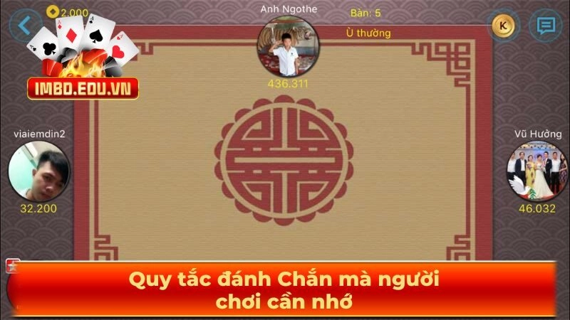 Quy tắc đánh Chắn mà người chơi cần nhớ